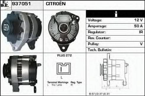 EDR 937051 - Ģenerators autospares.lv