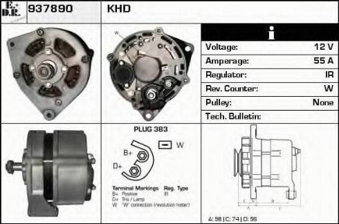 EDR 937890 - Ģenerators autospares.lv