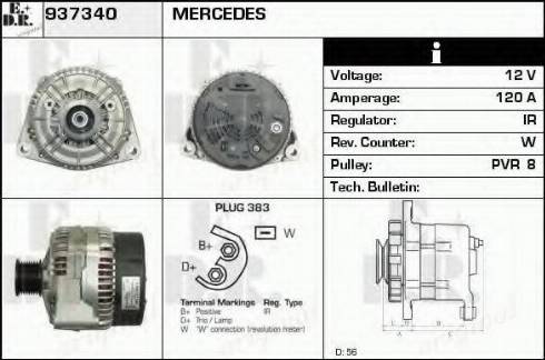 EDR 937340 - Ģenerators autospares.lv