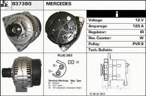 EDR 937380 - Ģenerators autospares.lv