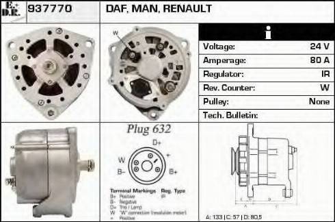 EDR 937770 - Ģenerators autospares.lv