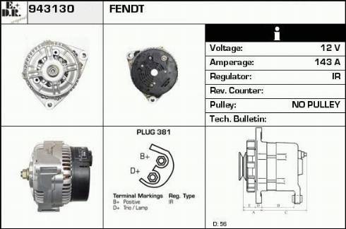 EDR 19093028 - Ģenerators autospares.lv