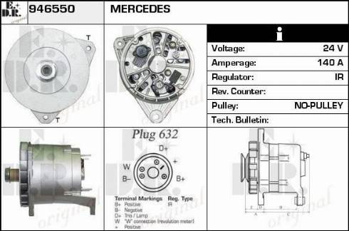 EDR 19092706 - Ģenerators autospares.lv