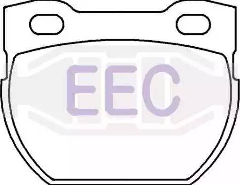 EEC BRP0907 - Bremžu uzliku kompl., Disku bremzes www.autospares.lv