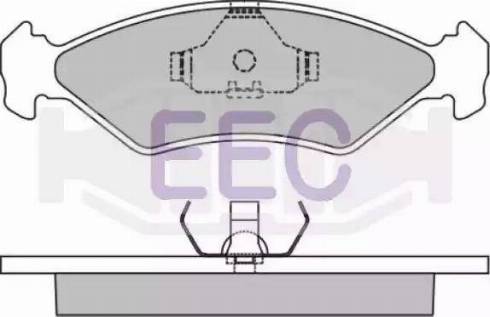 EEC BRP0561 - Bremžu uzliku kompl., Disku bremzes www.autospares.lv