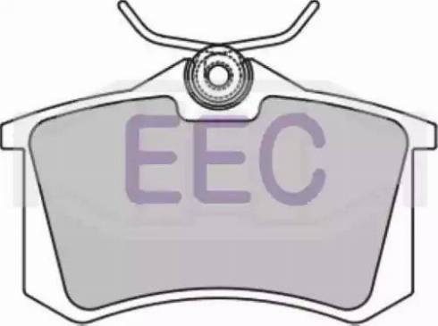 EEC BRP0533 - Тормозные колодки, дисковые, комплект www.autospares.lv