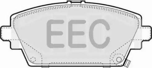 EEC BRP1043 - Bremžu uzliku kompl., Disku bremzes www.autospares.lv