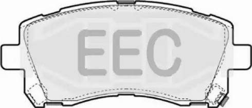 EEC BRP1070 - Bremžu uzliku kompl., Disku bremzes www.autospares.lv