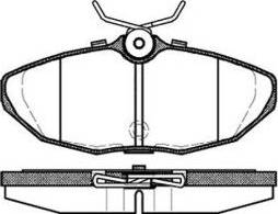 Ferodo FSL1713 - Тормозные колодки, дисковые, комплект www.autospares.lv