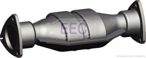 EEC DE6001 - Katalizators www.autospares.lv