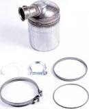 EEC DPF050 - Сажевый / частичный фильтр, система выхлопа ОГ www.autospares.lv