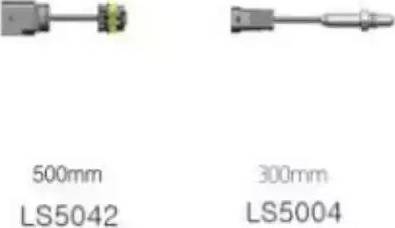 EEC LSK050 - Lambda zondes komplekts www.autospares.lv