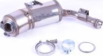 EEC MZ6096T - Nosēdumu / Daļiņu filtrs, Izplūdes gāzu sistēma www.autospares.lv