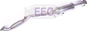 EEC VX6087T - Сажевый / частичный фильтр, система выхлопа ОГ www.autospares.lv