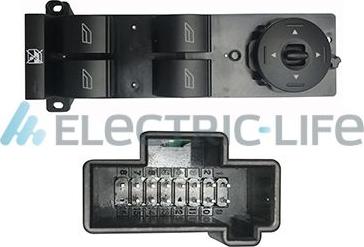 Electric Life ZRFRB76005 - Выключатель, стеклоподъемник www.autospares.lv