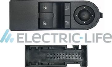 Electric Life ZROPB76002 - Slēdzis, Stikla pacēlājmehānisms www.autospares.lv