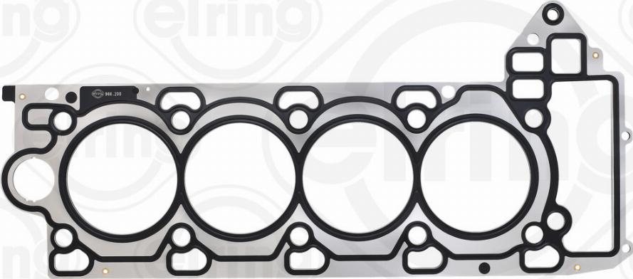 Elring 966.200 - Blīve, Motora bloka galva www.autospares.lv