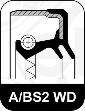 Elring 451.120 - Vārpstas blīvgredzens, Sadales kārba www.autospares.lv