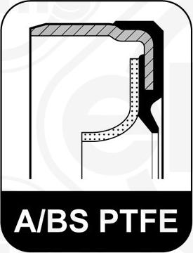 Elring 185.220 - Vārpstas blīvgredzens, Kloķvārpsta www.autospares.lv