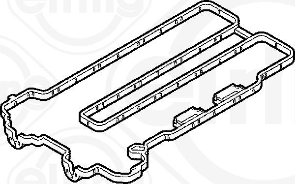 Elring 104.110 - Прокладка, крышка головки цилиндра www.autospares.lv