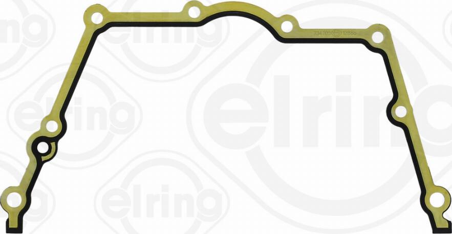 Elring 734.700 - Blīve, Stūres mehānisma kartera vāks www.autospares.lv