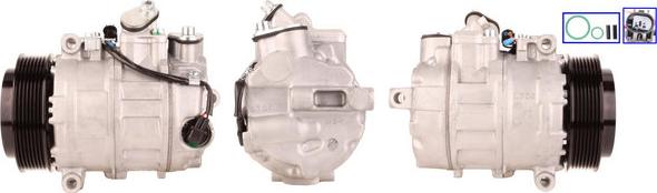 Elstock 51-0556 - Compressor, air conditioning www.autospares.lv