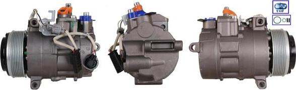 Elstock 51-1350 - Compressor, air conditioning www.autospares.lv