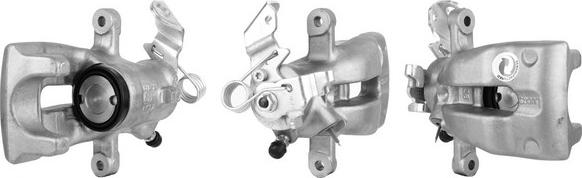 Elstock 86-0817 - Тормозной суппорт www.autospares.lv