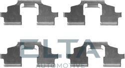 Elta Automotive EA8946 - Piederumu komplekts, Disku bremžu uzlikas www.autospares.lv