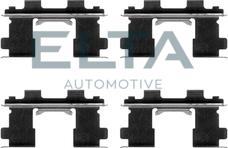 Elta Automotive EA8943 - Piederumu komplekts, Disku bremžu uzlikas www.autospares.lv