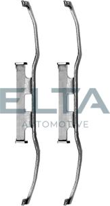 Elta Automotive EA8599 - Piederumu komplekts, Disku bremžu uzlikas www.autospares.lv