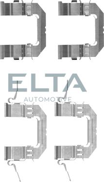 Elta Automotive EA8696 - Piederumu komplekts, Disku bremžu uzlikas www.autospares.lv