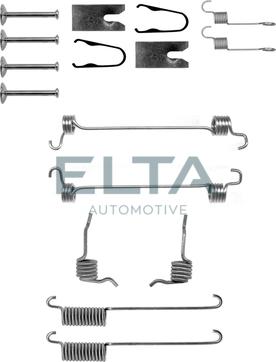 Elta Automotive EA8098 - Piederumu komplekts, Bremžu loki autospares.lv