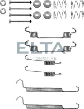 Elta Automotive EA8004 - Piederumu komplekts, Bremžu loki autospares.lv