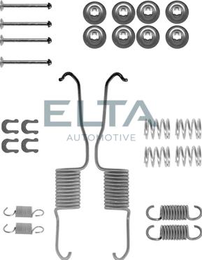 Elta Automotive EA8079 - Accessory Kit, brake shoes www.autospares.lv