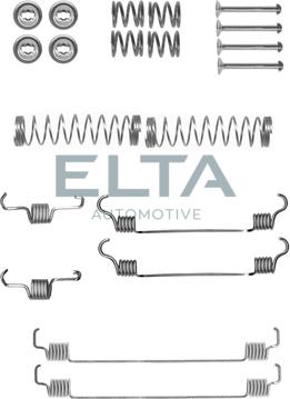 Elta Automotive EA8133 - Piederumu komplekts, Bremžu loki www.autospares.lv