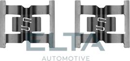 Elta Automotive EA8845 - Piederumu komplekts, Disku bremžu uzlikas www.autospares.lv