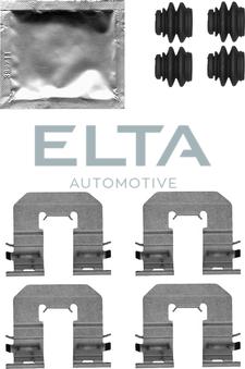 Elta Automotive EA8886 - Piederumu komplekts, Disku bremžu uzlikas www.autospares.lv