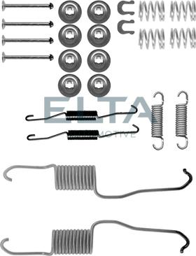 Elta Automotive EA8209 - Piederumu komplekts, Bremžu loki www.autospares.lv