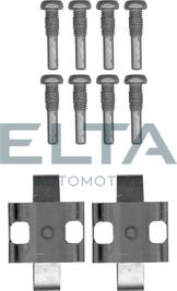 Elta Automotive EA8793 - Accessory Kit for disc brake Pads www.autospares.lv