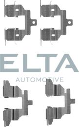 Elta Automotive EA8709 - Piederumu komplekts, Disku bremžu uzlikas www.autospares.lv