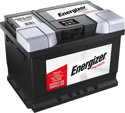 ENERGIZER EM60-LB2 - Startera akumulatoru baterija www.autospares.lv