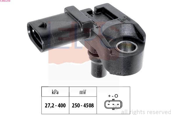 EPS 1.993.210 - Gaisa spiediena devējs, Augstuma regulēšana www.autospares.lv