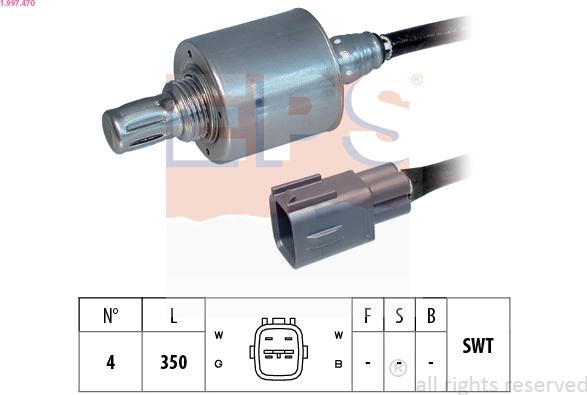 EPS 1.997.470 - Lambda zonde www.autospares.lv