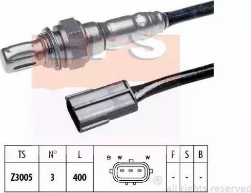 EPS 1.997.055 - Lambda Sensor www.autospares.lv