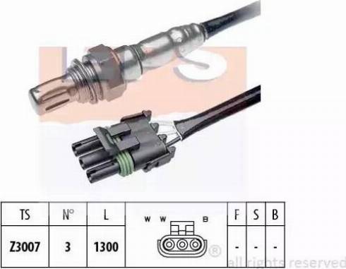 EPS 1.997.076 - Lambda zonde autospares.lv