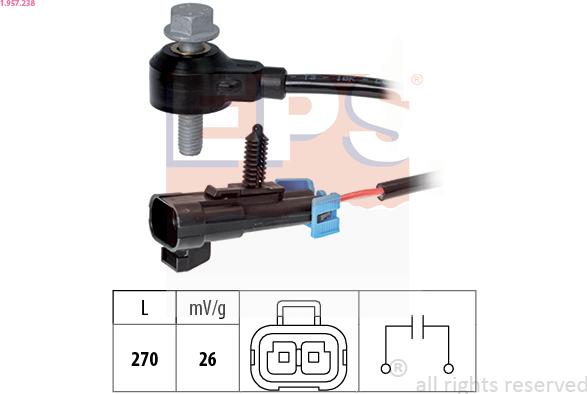 EPS 1.957.238 - Detonācijas devējs www.autospares.lv