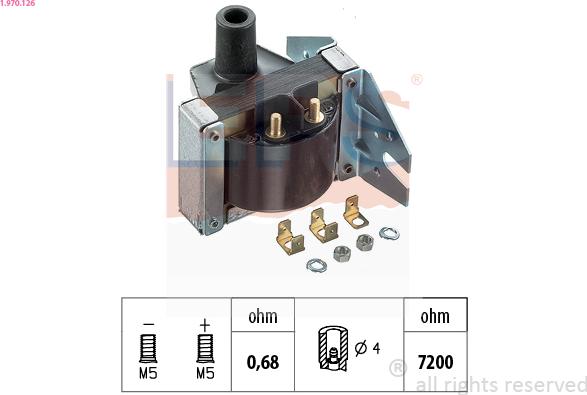 EPS 1.970.126 - Aizdedzes spole autospares.lv