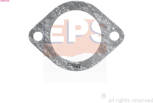 EPS 1.890.558 - Blīve, Termostats www.autospares.lv