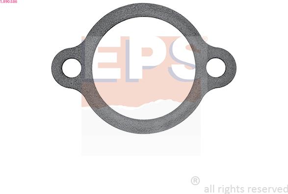 EPS 1.890.586 - Прокладка, термостат www.autospares.lv